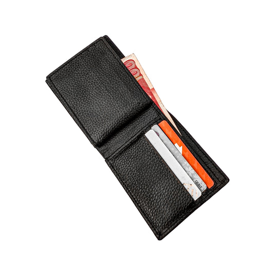 BiFold Executive Wallet| 2 Cash Compartments| 9 Cards |Secure ID Window |Space For All Essentials|BF11