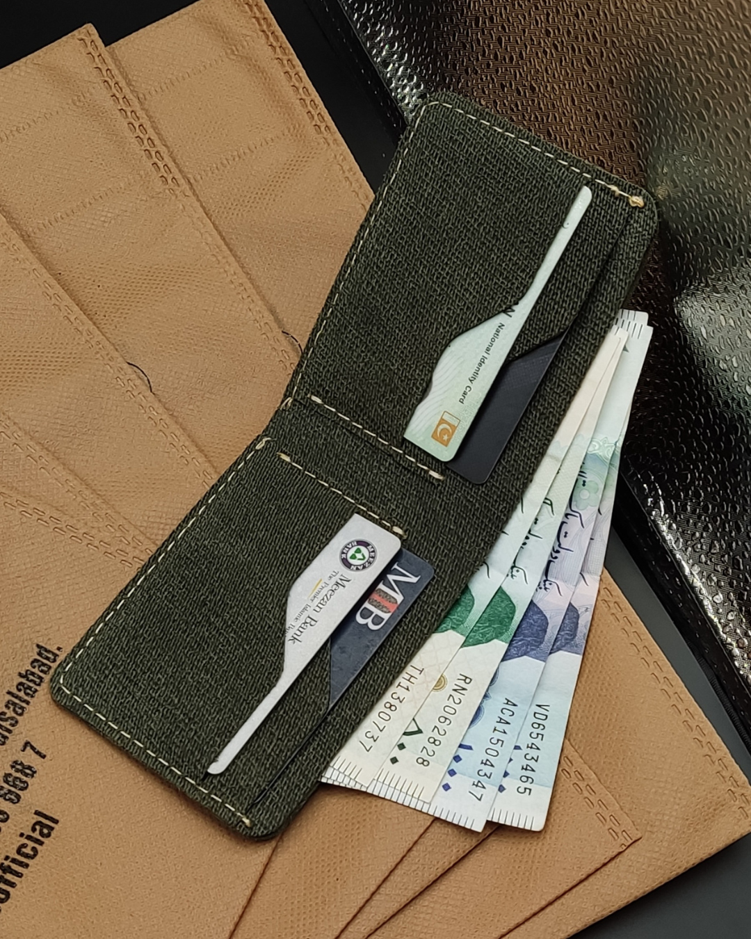 Exude Elegance with our Italian  Wallet - Crafted with Hi-Chrome Texture