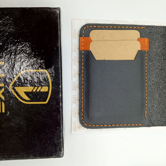 Handmade Card Holder - Black | LLCH01