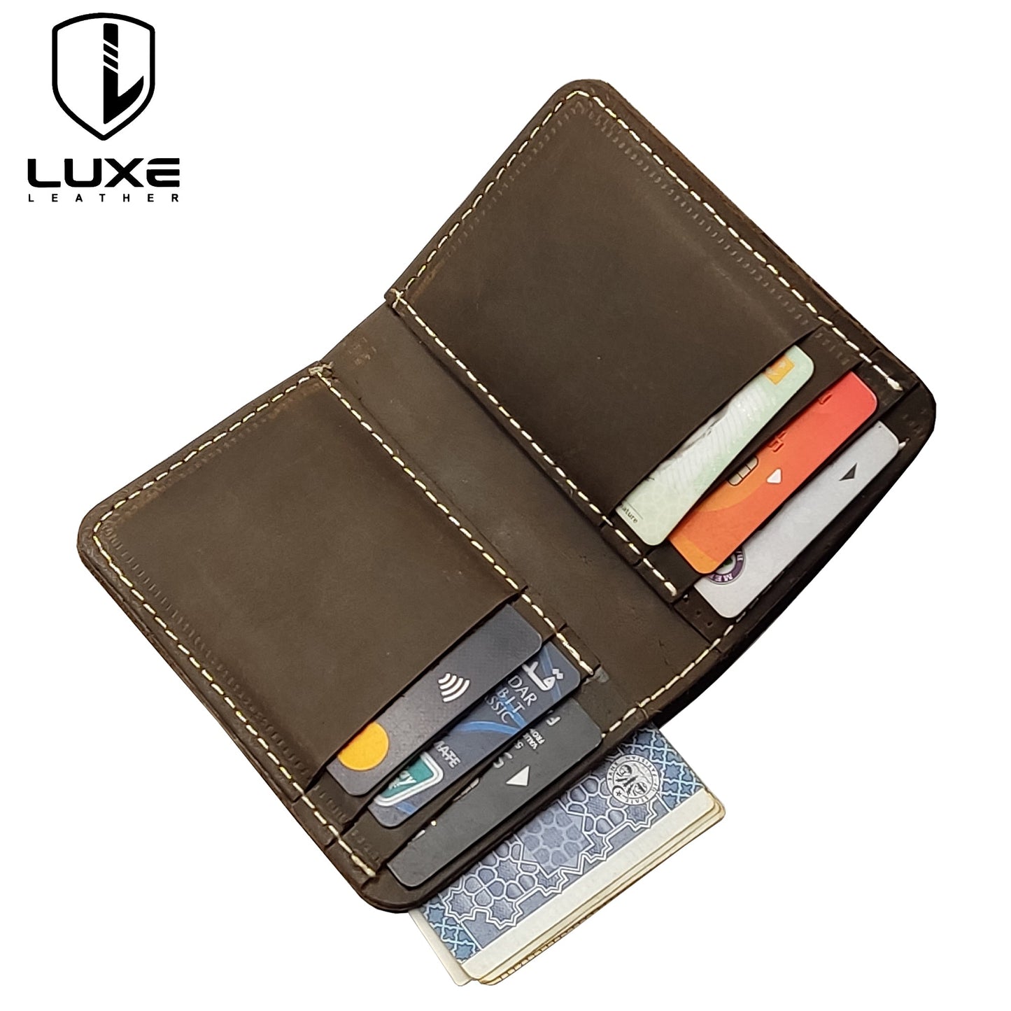 Luxurious Cowhide Smart Style Wallet 6 Cards & 2 Inner Pockets Also Cash Compartment | LLCH03