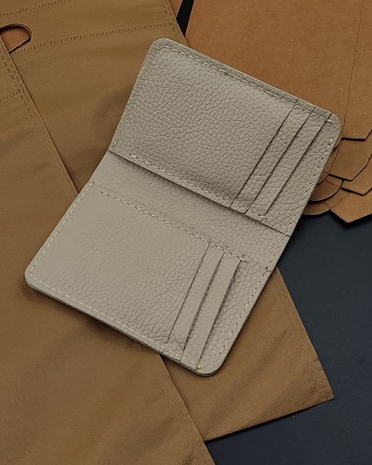 Cream Color Pure Wallet |