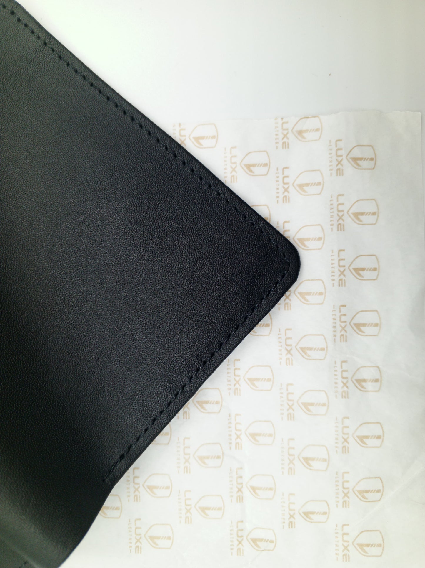 Premium Cow Leather Wallet | Zipper |Z01 BL