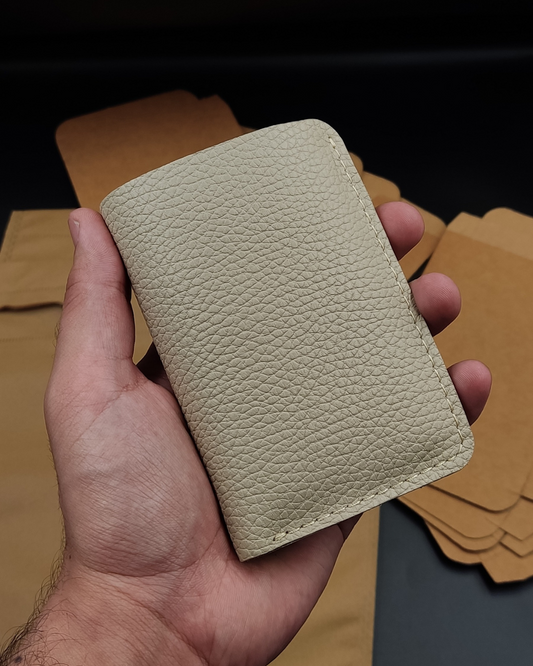 Cream Color Pure Wallet |