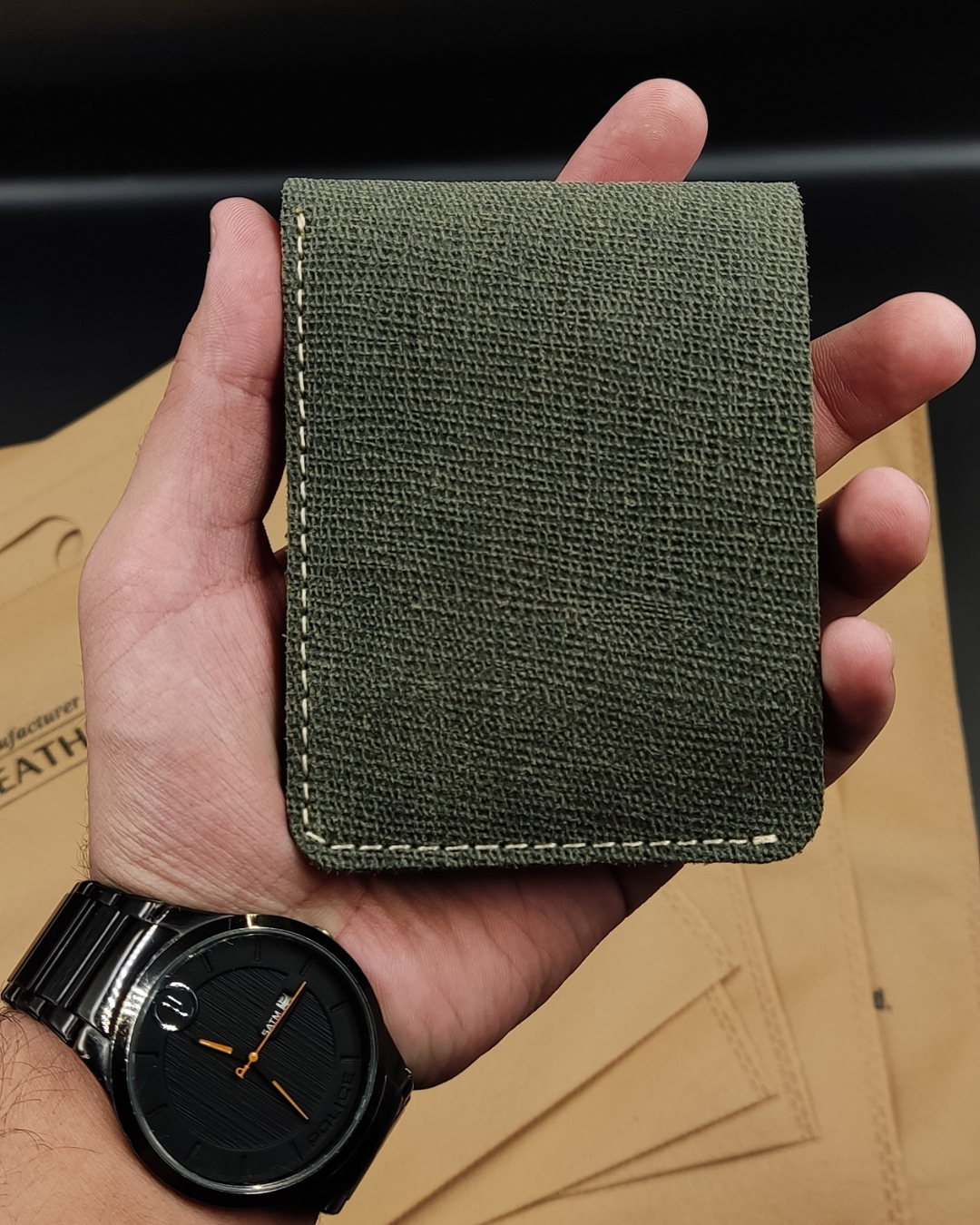 Exude Elegance with our Italian  Wallet - Crafted with Hi-Chrome Texture