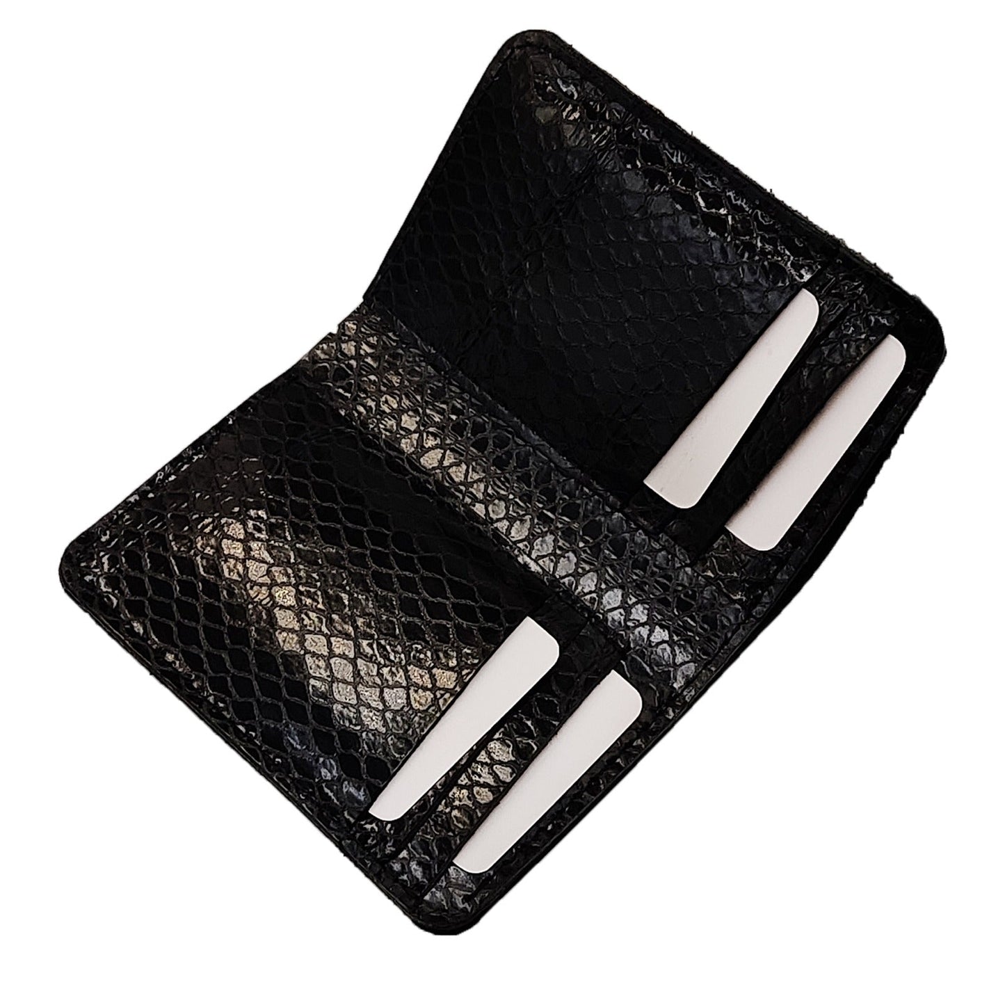 Sleek Pure Cow Leather Wallet: 6 Card Pockets, Spacious Currency Pocket - Upgrade Your Essentials