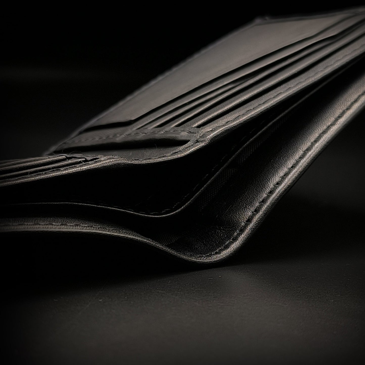 Handcrafted Pure Cow Leather Wallet with 10 Card Slots, 2 Currency Pockets, and 2 Hidden Compartments | LLBF02