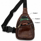 Leather Crossbody Bag | Sling Bag | CB01