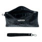 Crocodile Obsidian | Cow Leather Clutch