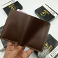 Crazy Brown Pure Leather Wallet: Stylish and Functional | LuxeLeather | CH06