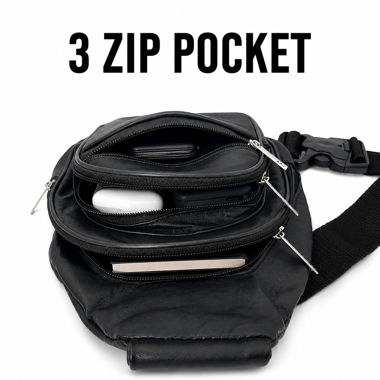 Leather Crossbody Bag | Sling Bag | CB01