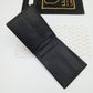 LuxeLeather Analin Cow Leather Wallet - Black | 6 Card Holders, 4 Secret Compartments, 2 Cash Compartments | LLBF03