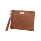 Vintage Tan | Cow Leather Business Clutch