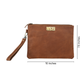 Vintage Tan | Cow Leather Business Clutch