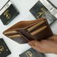 Crazy Brown Pure Leather Wallet: Stylish and Functional | LuxeLeather | CH06