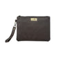 Espresso | Cow Leather Business Clutch