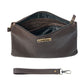 Espresso | Cow Leather Business Clutch