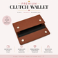 Premium Leather Ladies Clutch – 12 Card Slots | Multi Compartment | Elegant Carry (LC01)