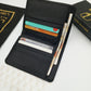 Premium Cow Leather Wallet | Zipper |Z01 BL