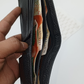 LuxeLeather Black Cow Leather Wallet | Stylish & Functional | Card Holders, Coin Pocket, Zipper Compartment | LLBF06