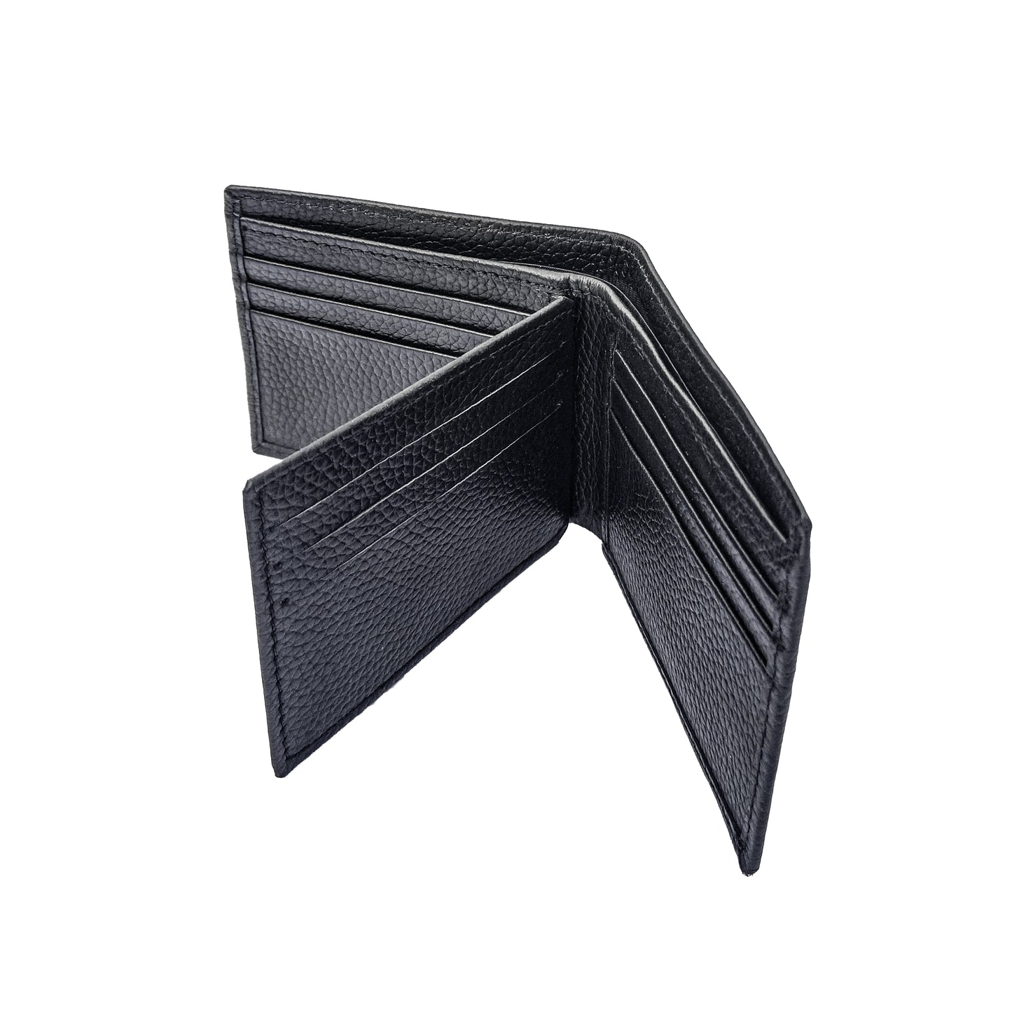BiFold Executive Wallet| 2 Cash Compartments| 9 Cards |Secure ID Window |Space For All Essentials|BF11