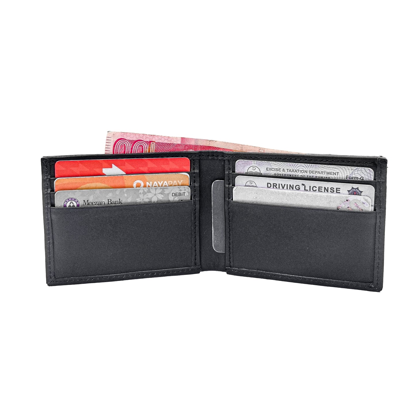 BiFold Slim Wallet | 6 Card Slots | 2 Cash Pockets | Everyday Essential |BF12