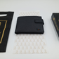 LuxeLeather Black Cow Leather Wallet | Stylish & Functional | Card Holders, Coin Pocket, Zipper Compartment | LLBF06