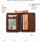 Slimfold Wallet–9 Card Slots | 2 Cash Pockets |ID Window |2IN1