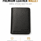 Slimfold Wallet–9 Card Slots | 2 Cash Pockets |ID Window |2IN1