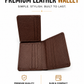 Slimfold Wallet–9 Card Slots | 2 Cash Pockets |ID Window |2IN1