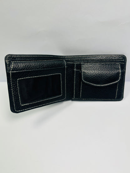 Premium Leather Wallet – 2 Currency |1 Coin Pocket | Portable Card Holder | ID Window| Hidden Pockets | BF09