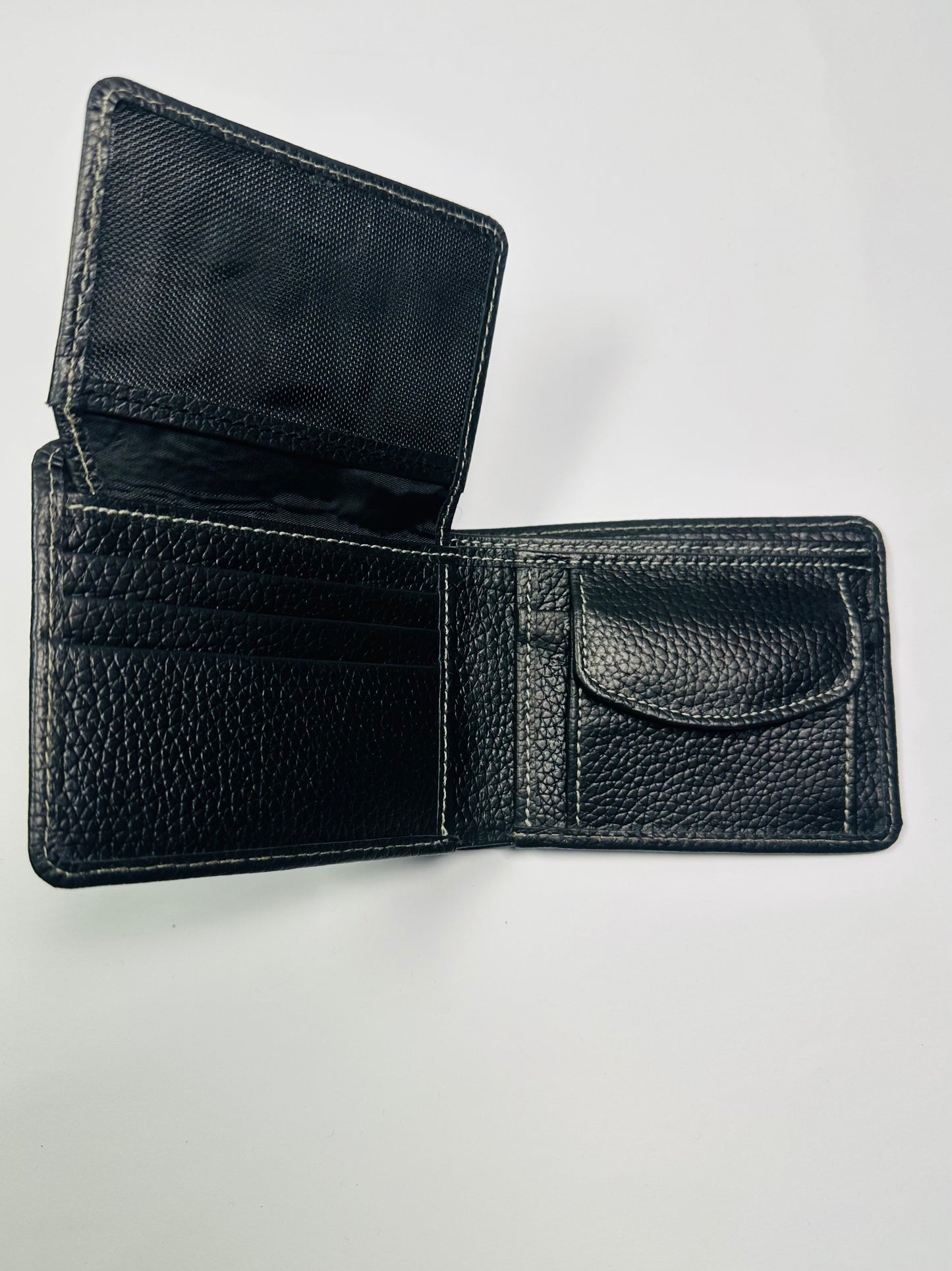 Premium Leather Wallet – 2 Currency |1 Coin Pocket | Portable Card Holder | ID Window| Hidden Pockets | BF09