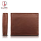 🐄 Pure Cow Leather Men's Wallet by Luxe Leather: 6 Main Pockets | 2 Inner Pockets | ID Window | Portable Card Holder | 2 Currency Pockets | Stylish and Functional | BF01