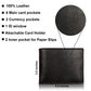🐄 Pure Cow Leather Men's Wallet by Luxe Leather: 6 Main Pockets | 2 Inner Pockets | ID Window | Portable Card Holder | 2 Currency Pockets | Stylish and Functional | BF01