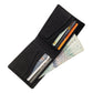 Premium Pure Wallet - Natural Grain Texture, 10 Card Pockets, 2 Currency Pockets, 2 Inner Pockets