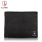 Premium Pure Wallet - Natural Grain Texture, 10 Card Pockets, 2 Currency Pockets, 2 Inner Pockets